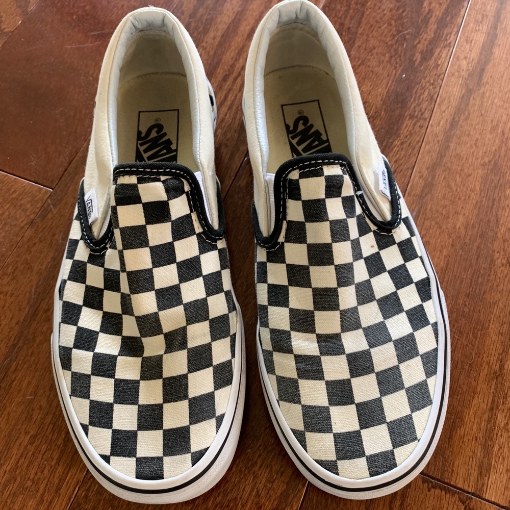 Great condition checkered vans